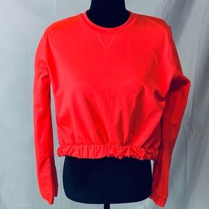 Without Walls long sleeve Top in Bright Orange